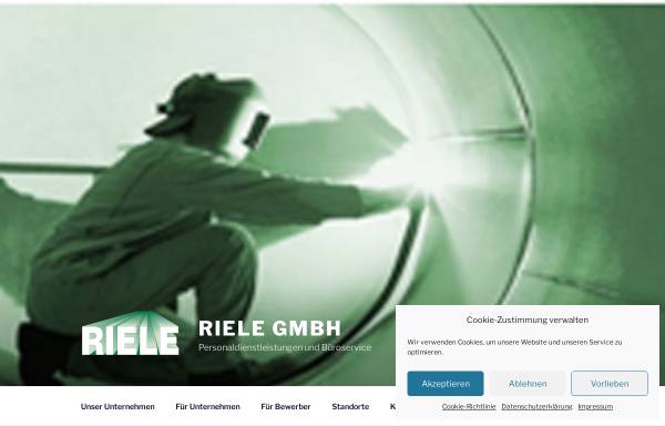 Vorschau von www.riele-gmbh.de, Riele GmbH
