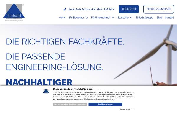 Vorschau von www.tintschl.de, Tintschl Holding AG