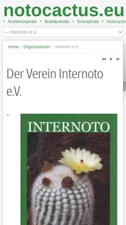 Vorschau der mobilen Webseite www.internoto.de, Internoto