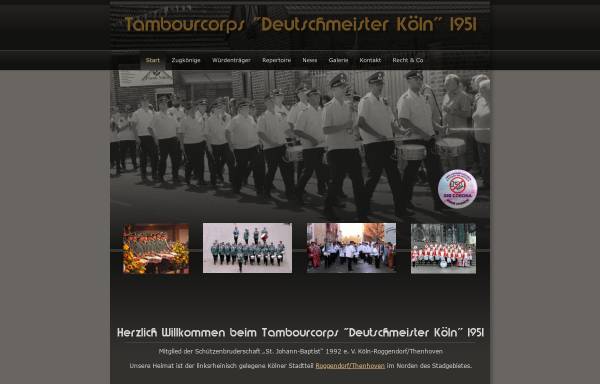Tambourcorps Deutschmeister Köln 1951