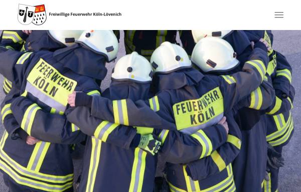 Vorschau von www.feuerwehr-loevenich.de, Freiwillige Feuerwehr Köln, Löschgruppe Lövenich