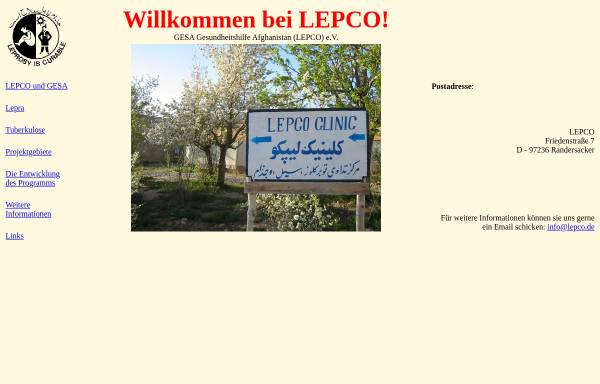Vorschau von www.lepco.de, Lepco