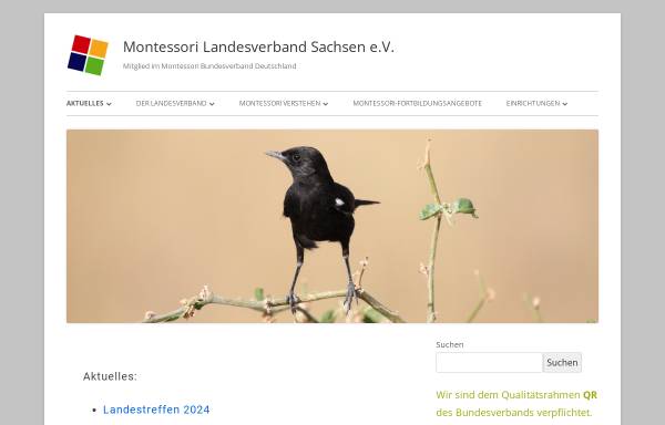 Vorschau von www.montessori-sachsen.de, Montessori-Landesverband Sachsen e.V.