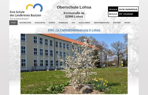 Vorschau von www.mslohsa.de, Mittelschule Lohsa