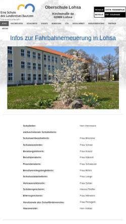 Vorschau der mobilen Webseite www.mslohsa.de, Mittelschule Lohsa