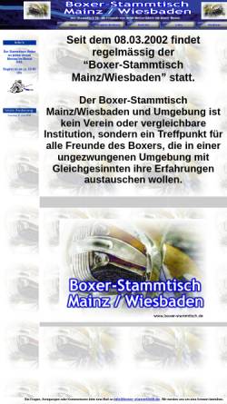 Vorschau der mobilen Webseite www.uwe-zeier.de, Boxer-Stammtisch Mainz/Wiesbaden