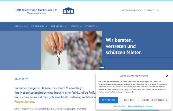 Vorschau von www.mieterschutz-castrop.de, Mieter und Pächter e. V. - Dortmund