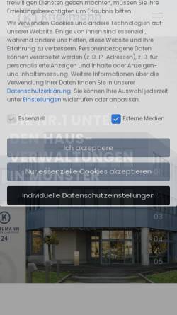 Vorschau der mobilen Webseite www.kneilmann.de, Kneilmann GmbH
