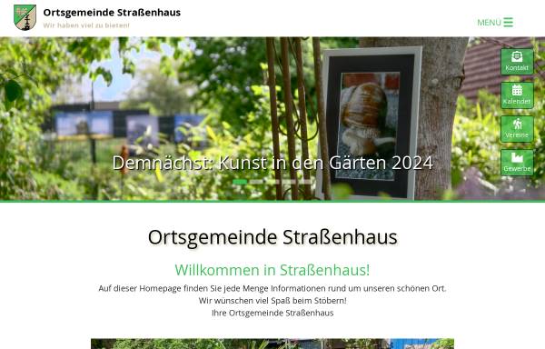 Vorschau von www.strassenhaus.de, Ortsgemeinde Straßenhaus