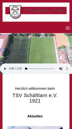 Vorschau der mobilen Webseite tsv-schaeftlarn.de, TSV Schäftlarn e.V. 1921