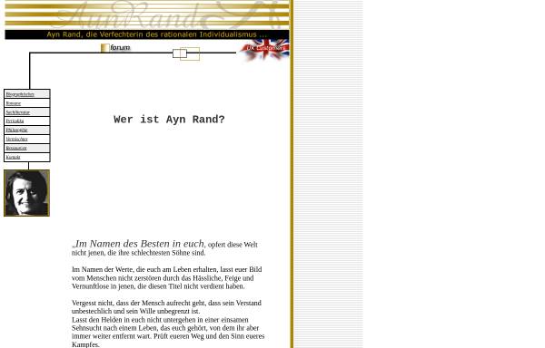 Vorschau von www.aynrand.de, Rand, Ayn