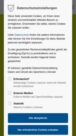 Vorschau der mobilen Webseite www.sommerkeller12.de, Architekten und Stadtplaner Sommerkeller