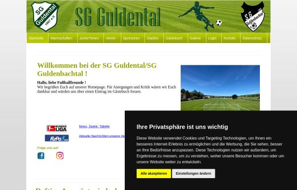 Vorschau von www.sg-guldental.de, SG 07 Guldental