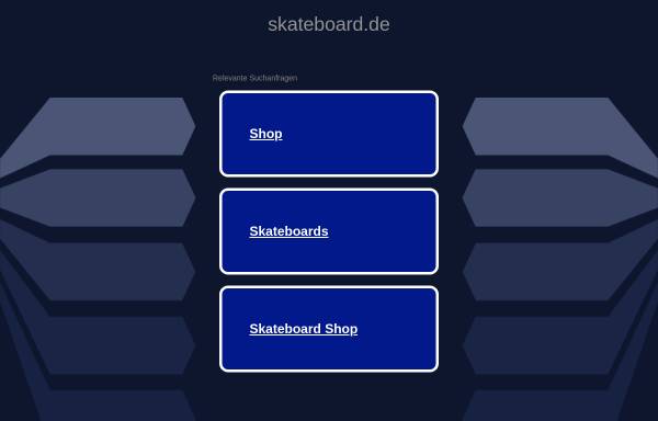 Vorschau von skateboard.de, skateboard.de