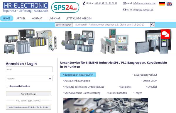 Vorschau von www.sps-reparatur.de, HR Elektronik