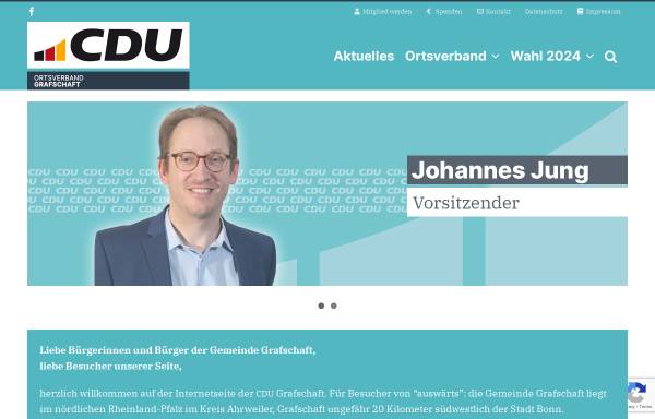 Vorschau von cdu-grafschaft.de, CDU Ortsverband Grafschaft