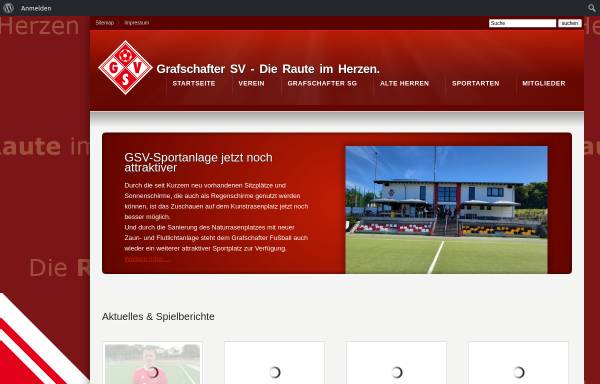 Vorschau von www.grafschafter-sv.de, Grafschafter Spielvereinigung e.V.