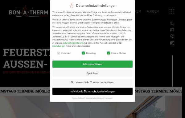 Vorschau von bon-a-therm.de, Bon-A-Therm GmbH