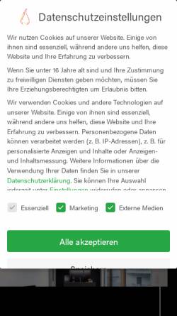 Vorschau der mobilen Webseite bon-a-therm.de, Bon-A-Therm GmbH