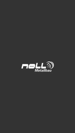 Vorschau der mobilen Webseite www.nollmetallbau.de, Noll Metallbau GmbH