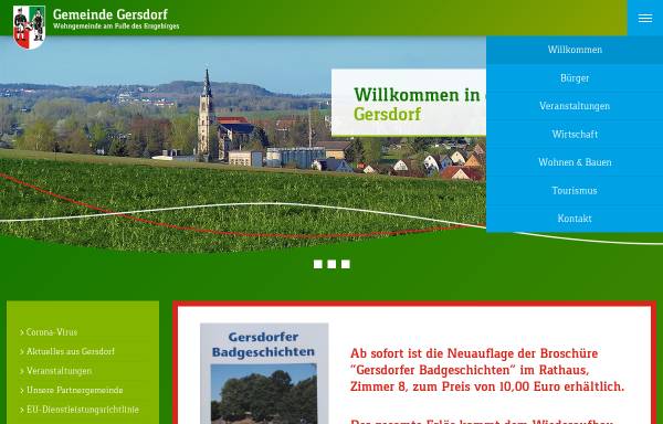 Vorschau von www.gemeinde-gersdorf.de, Gemeinde Gersdorf