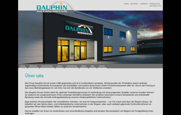 Vorschau von www.dauphin-druck.de, Dauphin Druck GmbH