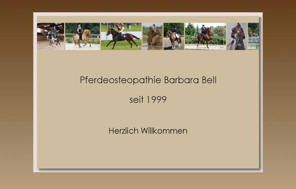Vorschau von www.pferdeosteopathie.de, Barbara Bell