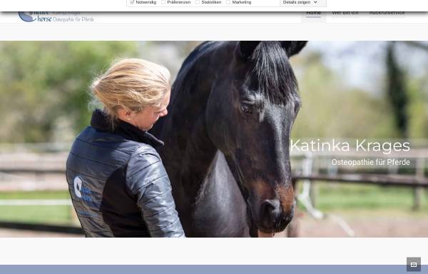 Vorschau von www.activehorse.de, Pferdeosteopathie Katinka Krages