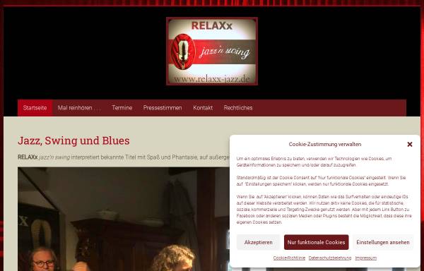 Vorschau von www.relaxx-jazz.de, Relaxx-Jazz