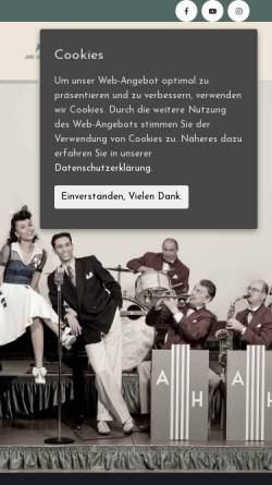 Vorschau der mobilen Webseite u0050823758.user.hosting-agency.de, Swing Dance Orchestra
