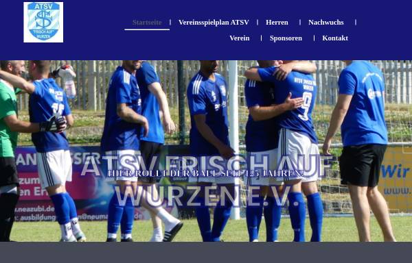 Vorschau von www.atsv-wurzen.de, ATSV Frisch Auf Wurzen e.V.