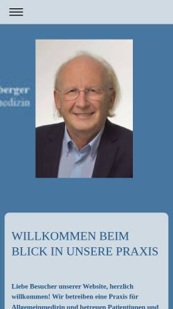 Vorschau der mobilen Webseite www.dr-wechselberger.at, Wechselberger, Artur Dr.