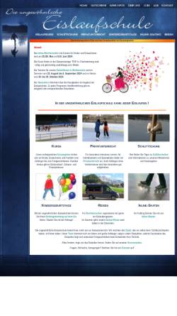 Vorschau der mobilen Webseite www.eislaufschule.de, Eislaufschule