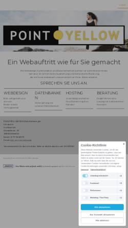Vorschau der mobilen Webseite www.point-yellow.de, Point Yellow Mertash und Dippe GbR