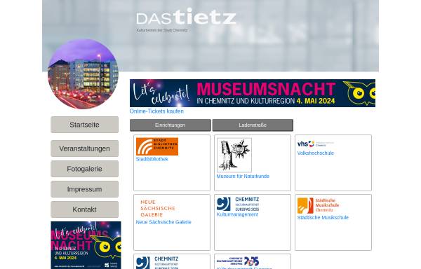 Vorschau von www.dastietz.de, Das Tietz