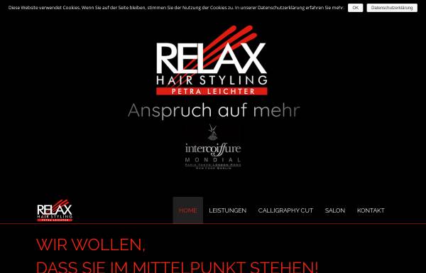 Vorschau von relax-hairstyling.de, Relax Hair Styling