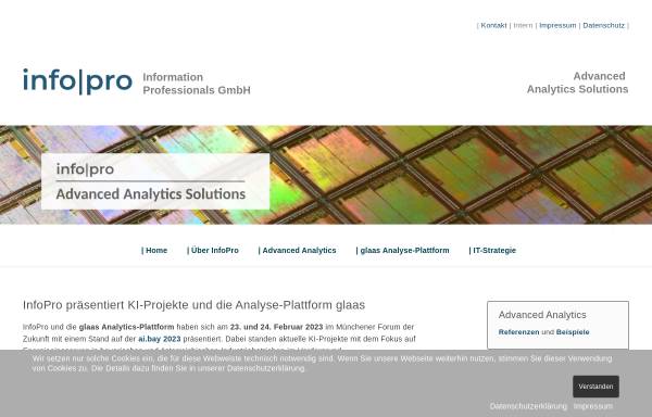 Vorschau von infopro-gmbh.de, Information Professionals GmbH
