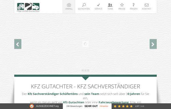 Vorschau von www.gutachten.ag, Kfz Gutachter Schäfertöns