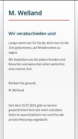 M. Welland MWG