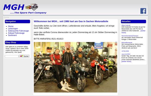 Vorschau von www.mgh-shop.de, MGH - Motorradteile GmbH