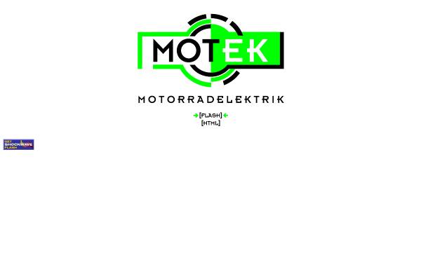 Vorschau von www.motek.de, Motek Motorradelektrik