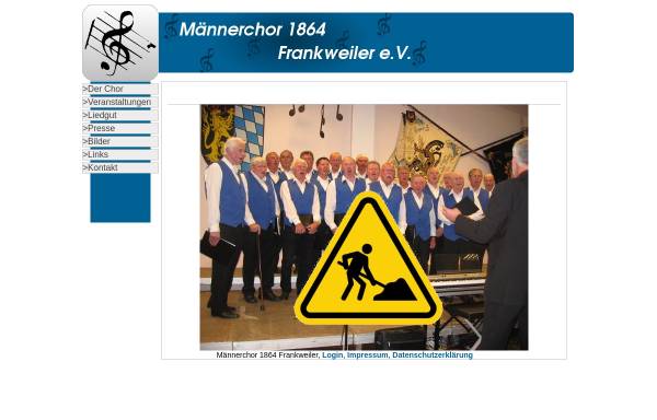 Vorschau von www.mch-frankweiler.de, Männerchor 1864 Frankweiler