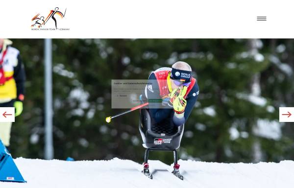 Vorschau von www.nordski.de, DBS Ski-Team nordisch Skilanglauf, Langlauf und Biathlon für Körperbehinderte, Behinderte, Sehbehinderte und Blinde
