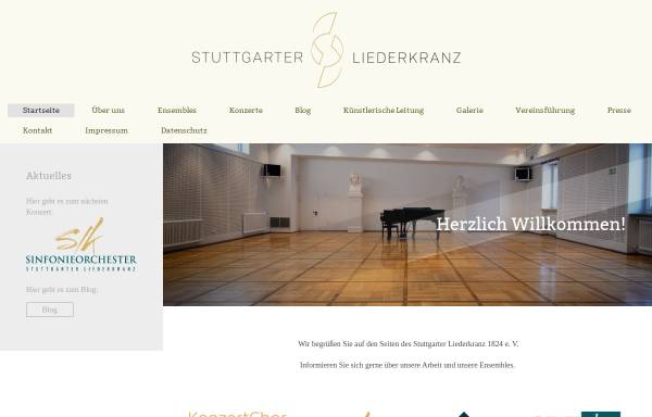 Vorschau von www.stuttgarter-liederkranz.com, Stuttgarter Liederkranz 1824 e.V.