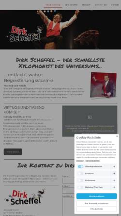 Vorschau der mobilen Webseite dirk-scheffel.de, Scheffel, Dirk