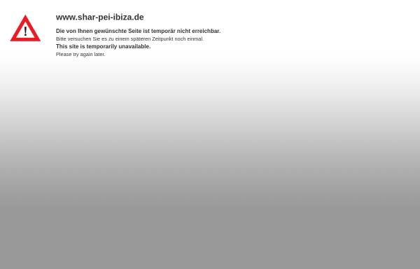 Vorschau von www.shar-pei-ibiza.de, Shar Pei's auf Ibiza