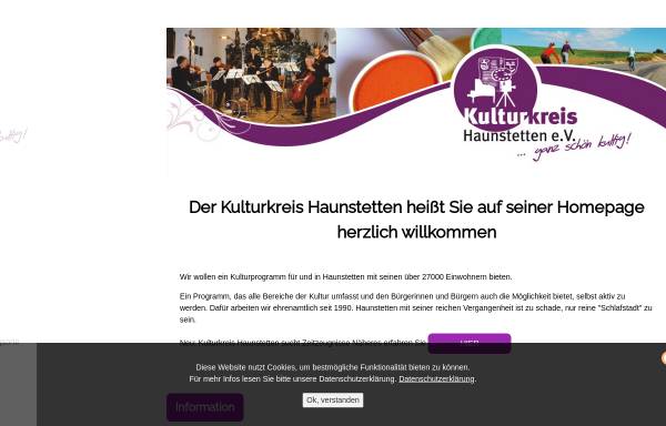Vorschau von www.kulturkreis-haunstetten.de, Kulturkreis Haunstetten e.V.