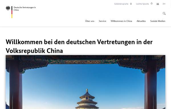 Botschaft der Bundesrepublik Deutschland in der Volksrepublik China