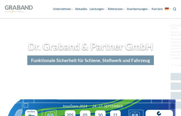 Vorschau von www.graband.de, Dr. Graband & Partner GmbH
