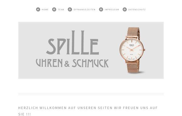 Vorschau von www.juwelier-spille.de, Bernhard & Peter Spille Uhren & Schmuck GbR